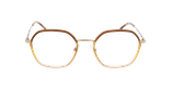 Lunettes de vue femme MAGIC 187 marron - Vue de face
