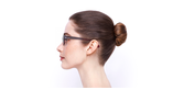 LUNETTES DE VUE femme MAGIC 146 violet/rose - Vue de côté