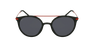 Lunettes de soleil homme SAKY POLARIZED noir/rouge