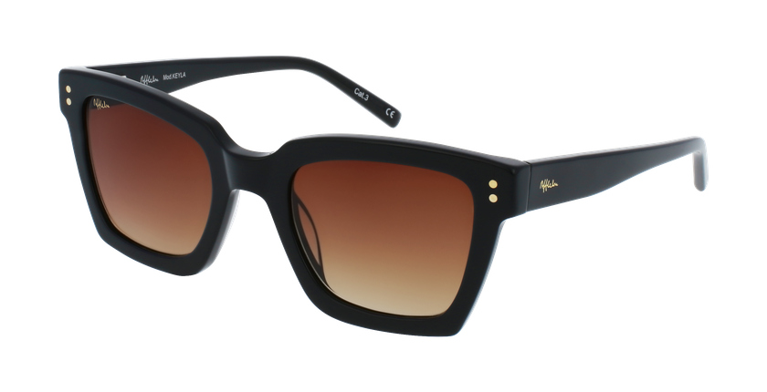 LUNETTES DE SOLEIL femme KEYLA noir - Vue de face