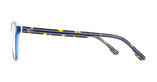 Lunettes de vue homme MAGIC208 bleu - Vue de face