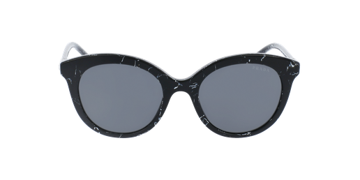 LUNETTES DE SOLEIL femme HERITAGE 0PR 02YS noirVue de face