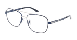 Lunettes de vue homme HILAIRE bleu - Vue de face