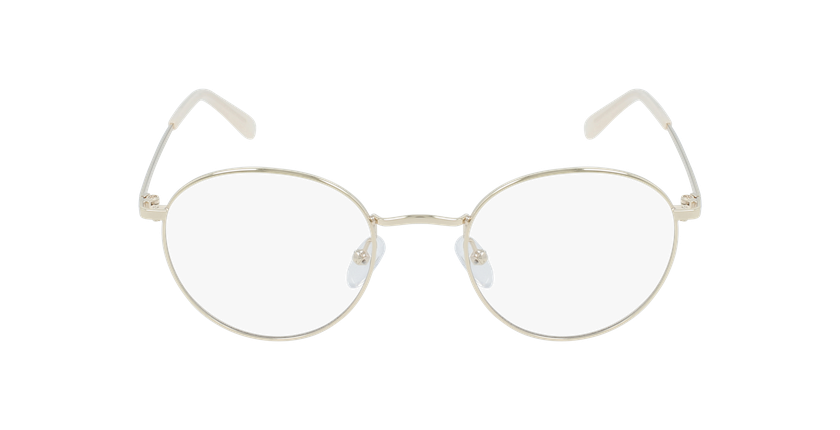 LUNETTES DE VUE femme RZERO8 doré - Vue de face