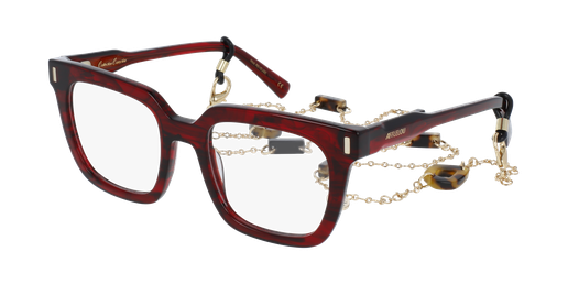 LUNETTES DE VUE femme REVEUSE rouge marbré