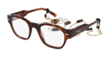 Lunettes de vue femme CARACTÈRES AUTHENTIQUE écaille - Vue de face