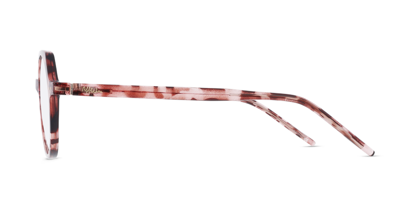 Lunettes de vue enfant VERA écaille/rose - Vue de face