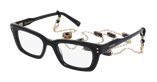 LUNETTES DE VUE femme CREATIVE noir - Vue de face