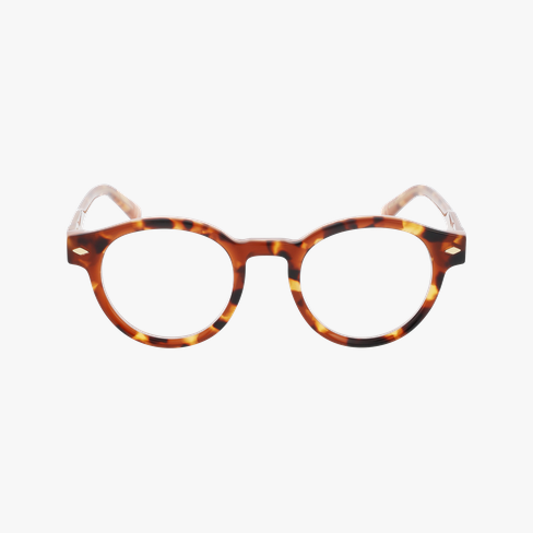 Lunettes de vue femme CARACTÈRES DISCRÈTE écaille/rouge