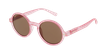 LUNETTES DE SOLEIL enfant COMO rose - vue de 3/4