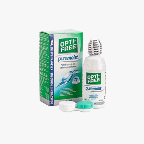 Opti-Free Puremoist 90 ml Vue de face