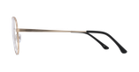 Lunettes de vue homme RZERO38 dorée - Vue de face