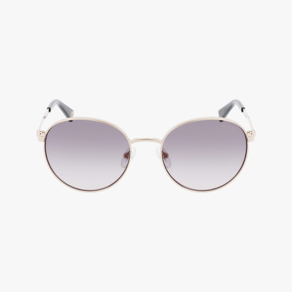 Lunettes de soleil GU5214 dorée/rose - Vue de face