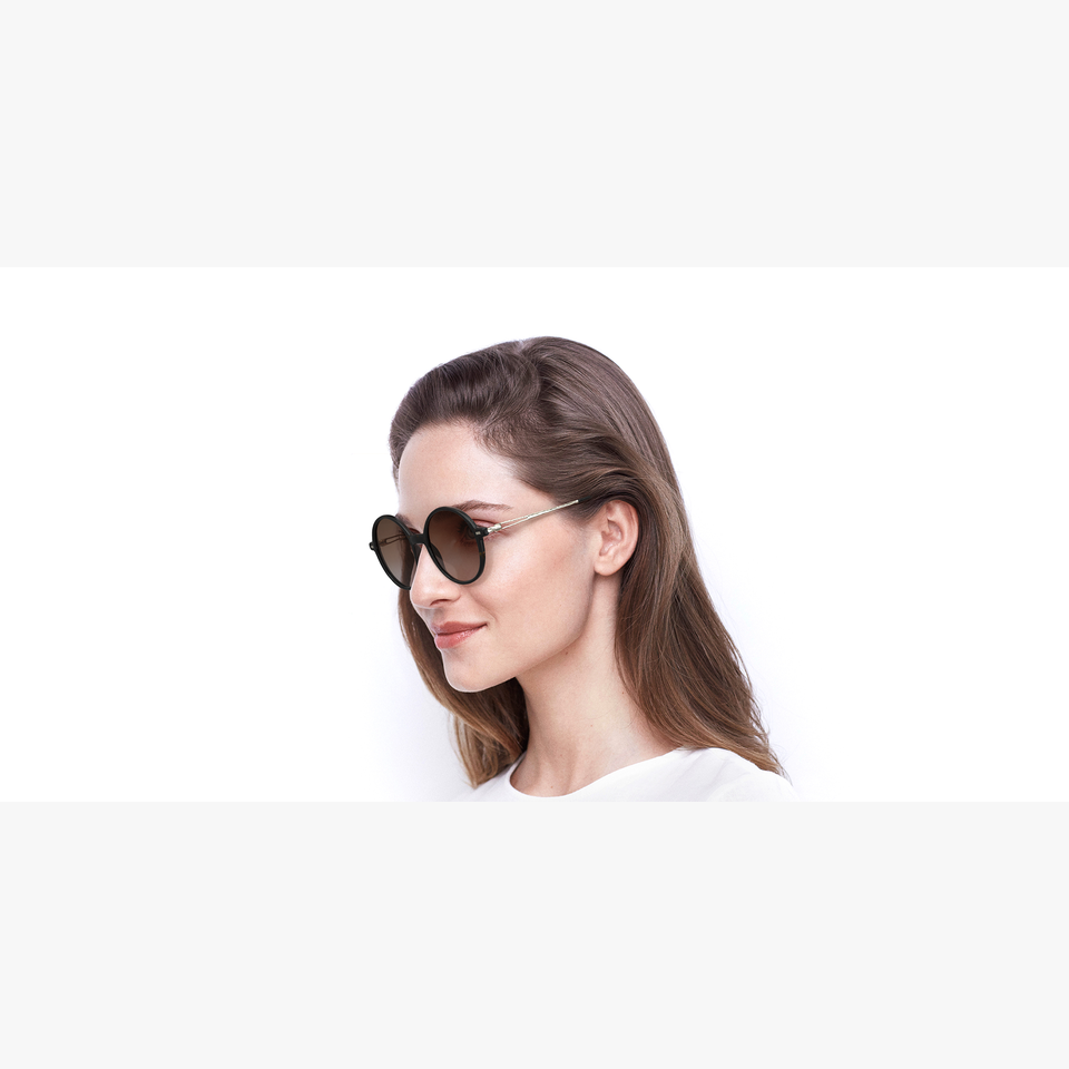 Lunettes de soleil femme 1389/S écaille - Vue de face