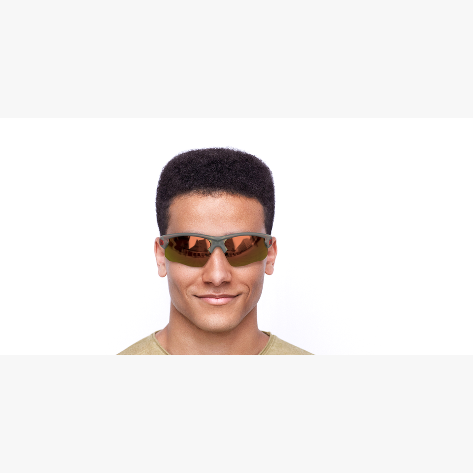 Lunettes de soleil homme Pulsa 2 gris - Vue de face