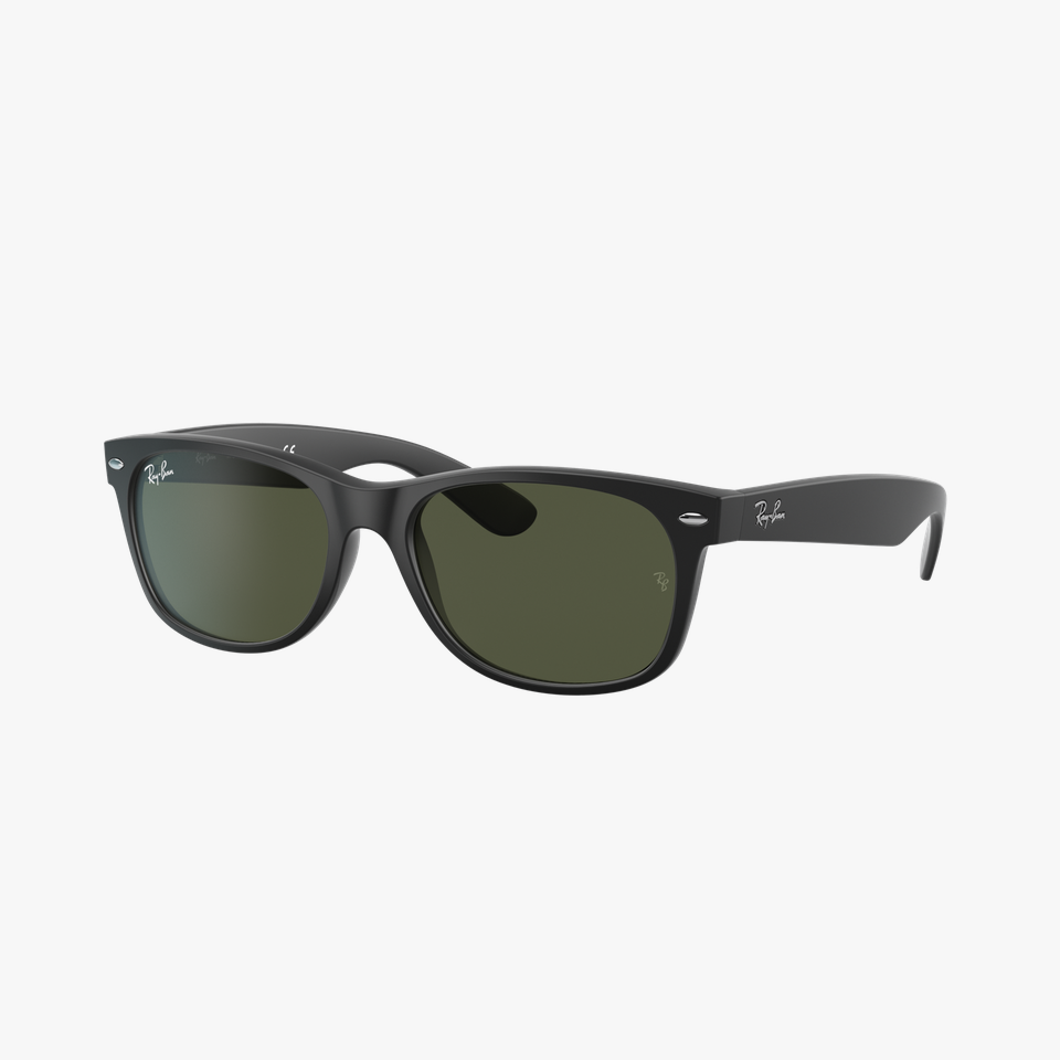 Lunettes de soleil NEW WAYFARER noir/noir - Vue de face
