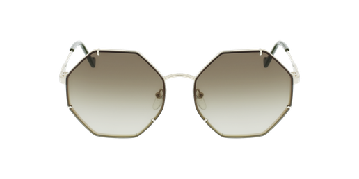 LUNETTES DE SOLEIL femme LJ122S doré Vue de face