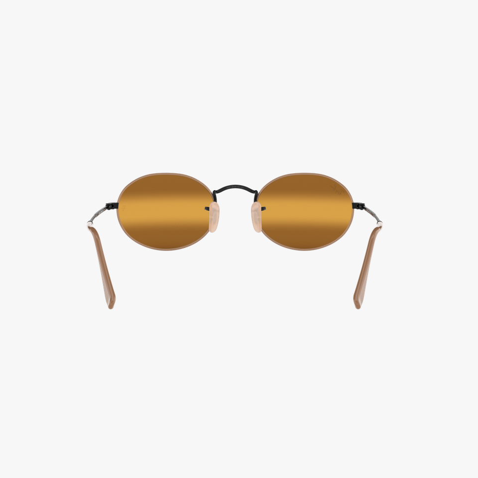 Lunettes de soleil 0RB3547 noir/beige - Vue de face
