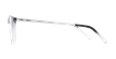 LUNETTES DE VUE homme MAGIC 117 noir/argenté - Vue de face