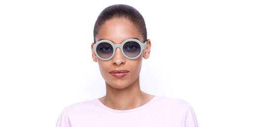 LUNETTES DE SOLEIL femme JOSEFA blanc