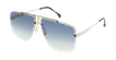 LUNETTES DE SOLEIL CARRERA 1016/S doré - vue de 3/4