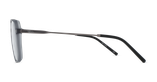 Lunettes de vue homme ALAN gun/argenté - Vue de face