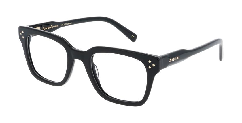 Lunettes de vue femme CARACTÈRES EXPRESSIVE noir - Vue de face