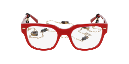 LUNETTES DE VUE femme AUDACIEUSE rouge