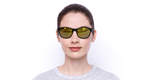 LUNETTES DE SOLEIL Bass écaille - Vue de face