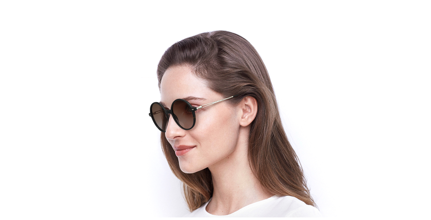 LUNETTES DE SOLEIL femme 1389/S écaille - Vue de face