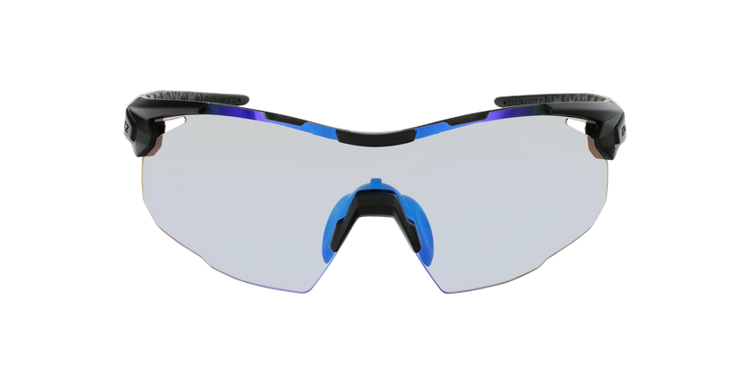 LUNETTES DE SOLEIL homme TRAIL noir - Vue de face