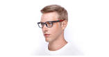 LUNETTES DE VUE homme SP5029 gris - vue de 3/4