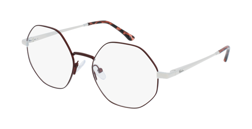 LUNETTES DE VUE femme MAGIC BABETH rouge/blanc - Vue de face