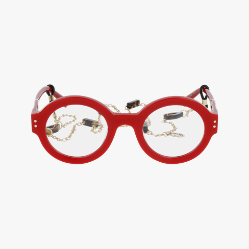 Lunettes de vue femme CARACTÈRES PERSPICACE rouge