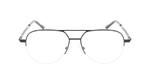 Lunettes de vue homme MAGIC284 noir/argenté - Vue de face