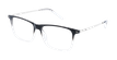 LUNETTES DE VUE homme MAGIC 117 noir/argenté - Vue de face