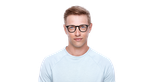Lunettes de vue homme MAGIC262 gris/gris - Vue de face