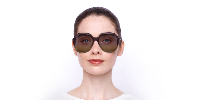 LUNETTES DE SOLEIL femme VB625S violet - Vue de face