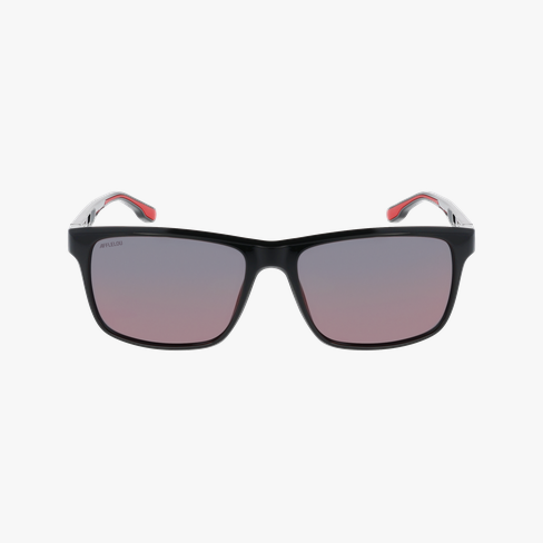 Lunettes de soleil homme ZION POLARIZED noir/rouge