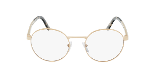 LUNETTES DE VUE femme 0PR 52XV doré/roseVue de face
