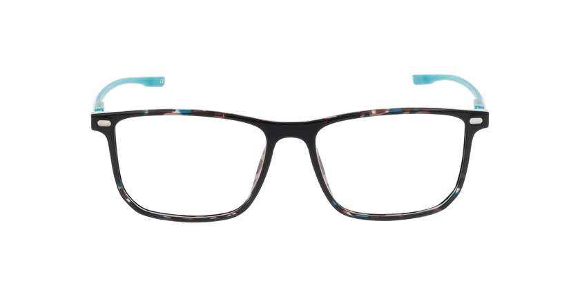Lunettes de vue homme MAGIC 331 écaille bleu - Vue de face