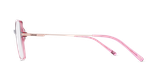 Lunettes de vue femme MAGIC251 rose - Vue de face