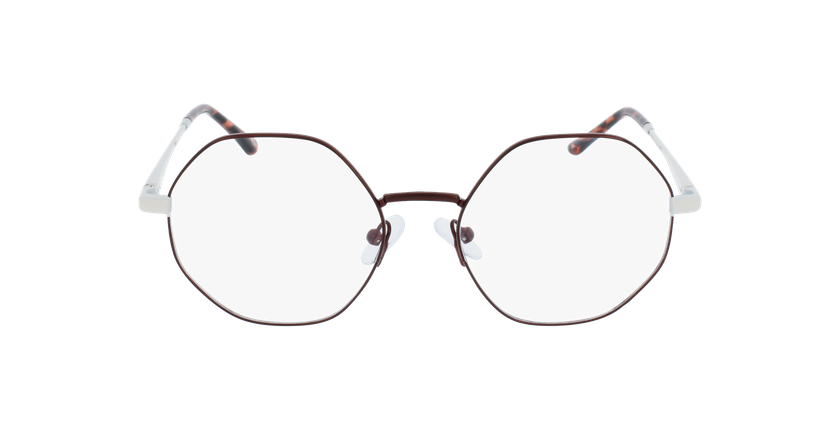 LUNETTES DE VUE femme MAGIC BABETH rouge/blanc - Vue de face