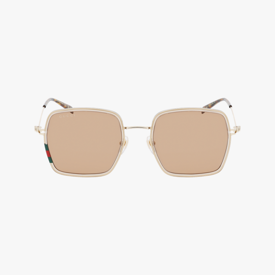 Lunettes de soleil femme MAGIC 317 beige - Vue de face