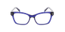 Lunettes de vue femme CARACTÈRES CHANCEUSE bleu