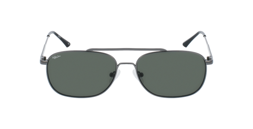LUNETTES DE SOLEIL homme LORENTO noir/gris - Vue de face