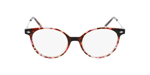 LUNETTES DE VUE enfant MAGIC MAUREEN écaille/roseVue de face