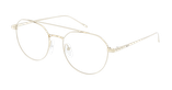 Lunettes de vue homme MAGIC 175 dorée - Vue de face