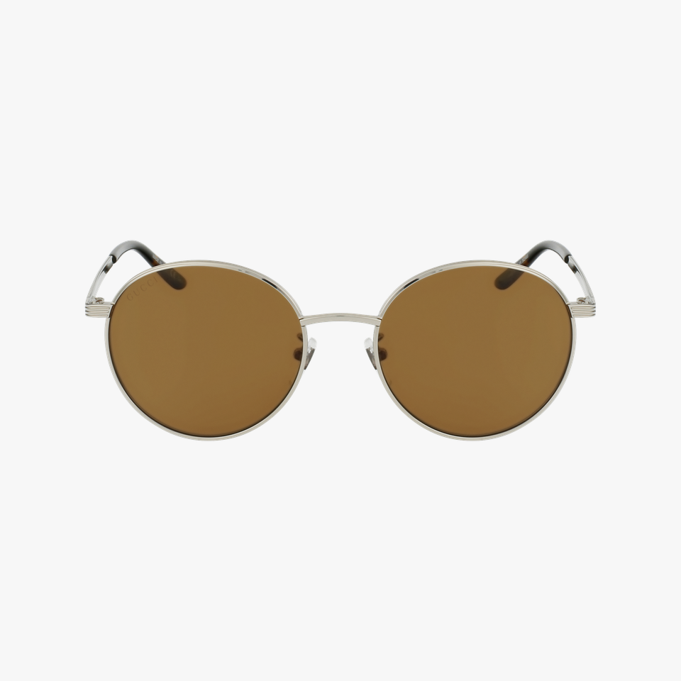 Lunettes de soleil GG0944SA argenté - Vue de face