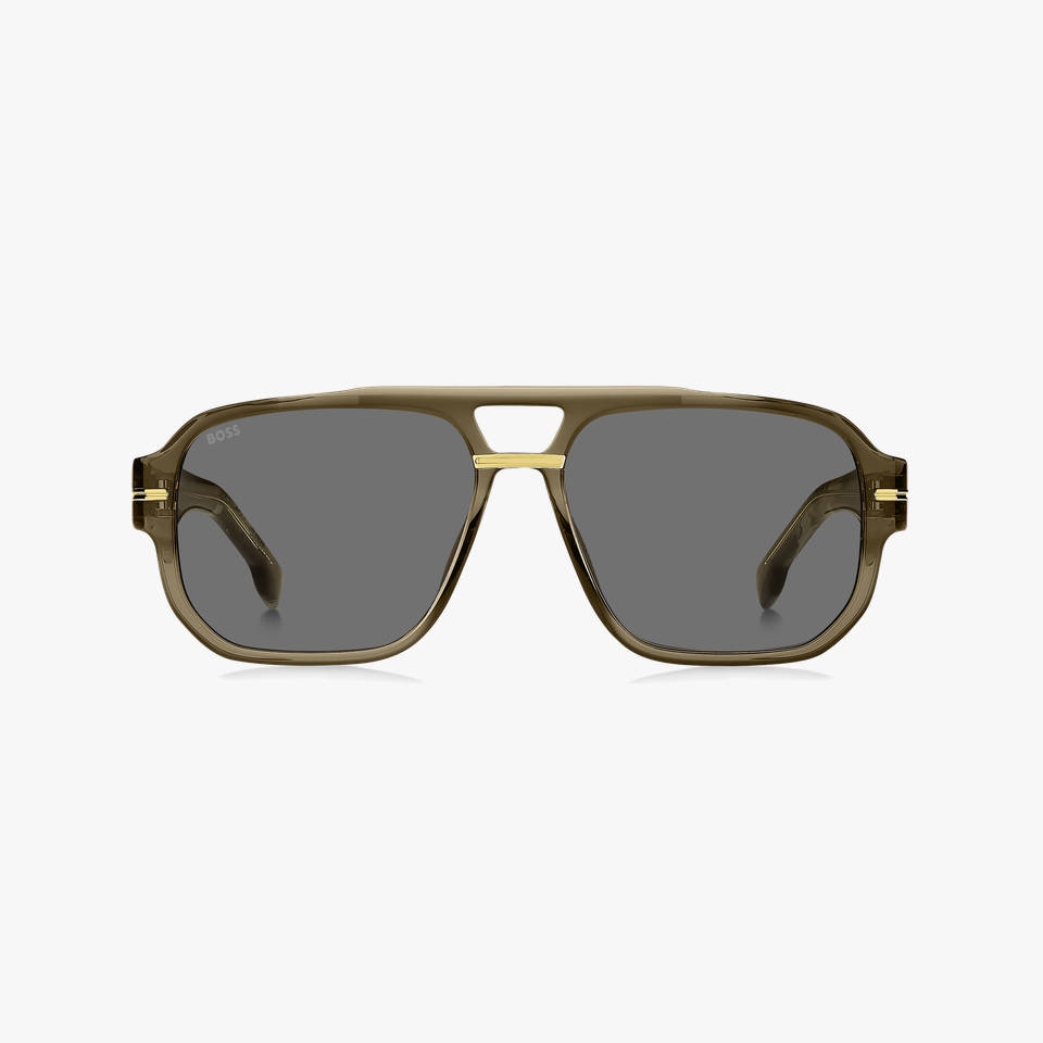Lunettes de soleil homme 1718/S marron - Vue de face